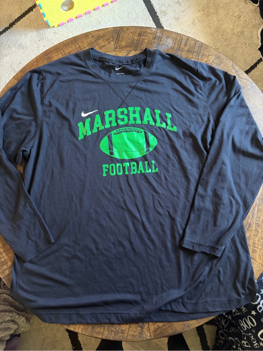 Nike Marshall Thundering Herd Crewneck Tshirt